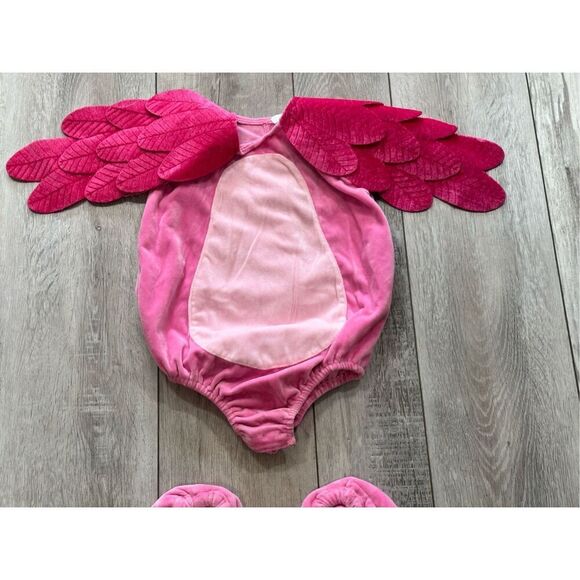 Pink Flamingo Bird Halloween Costume Infant Size 12-24 months - Picture 2 of 11